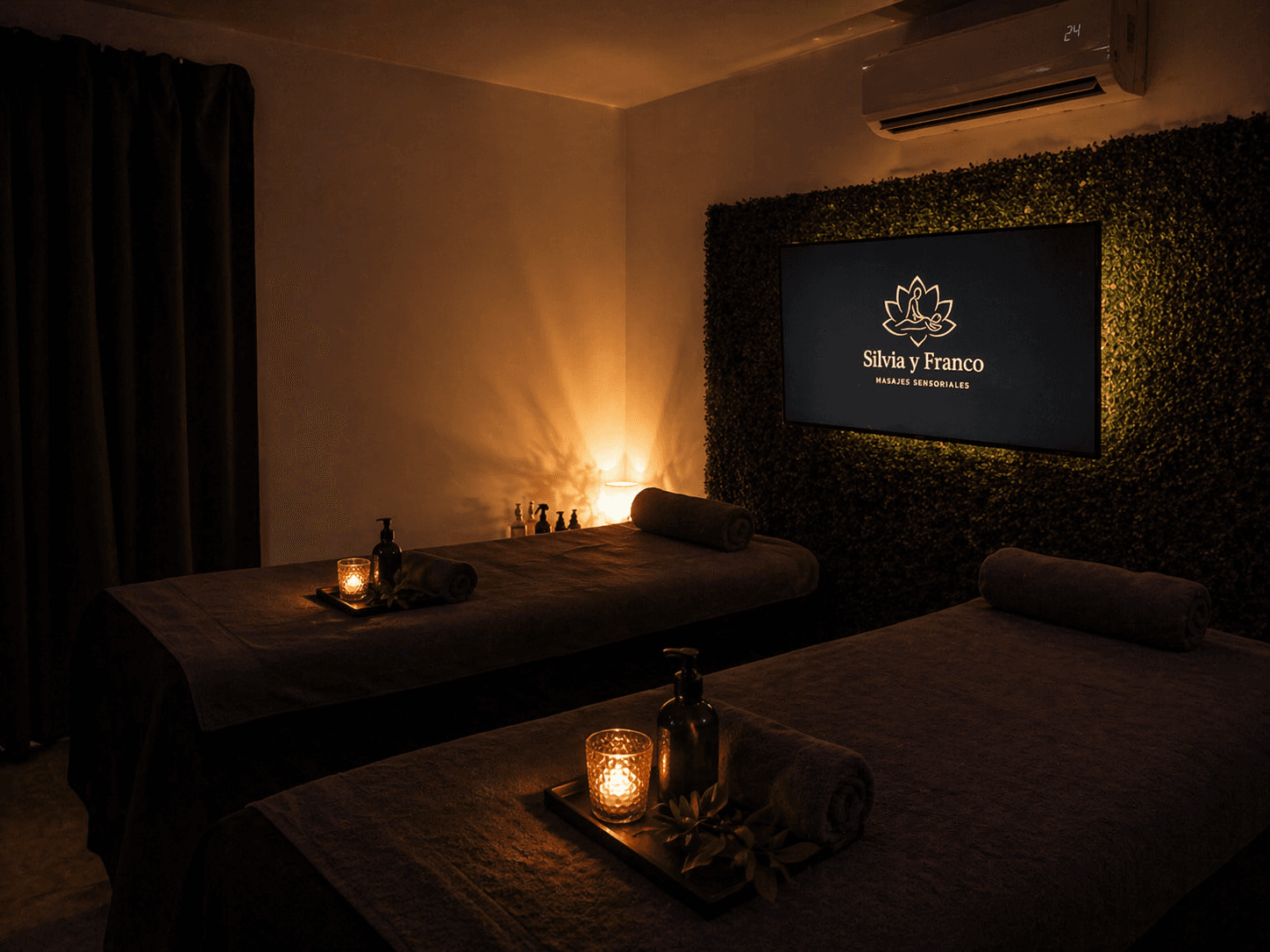 Cabina privada de Silvia y Franco en Mérida